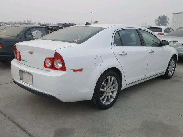 1G1ZE5E07CF291914 - 2012 CHEVROLET MALIBU LTZ 白色 照片 4