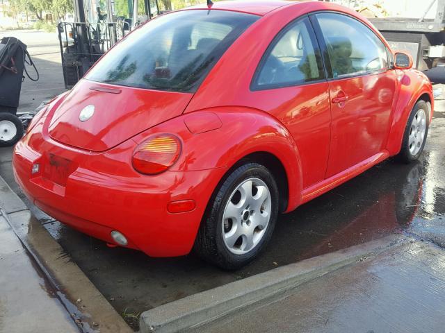 3VWCK21C42M458536 - 2002 VOLKSWAGEN NEW BEETLE წითელი ფოტო 4