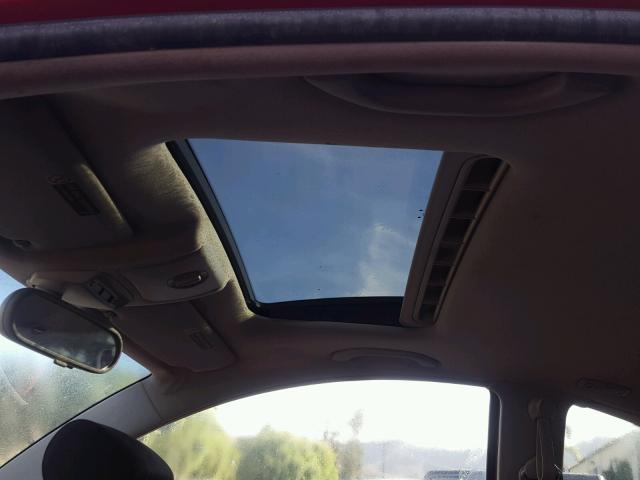 3VWCK21C42M458536 - 2002 VOLKSWAGEN NEW BEETLE წითელი ფოტო 9