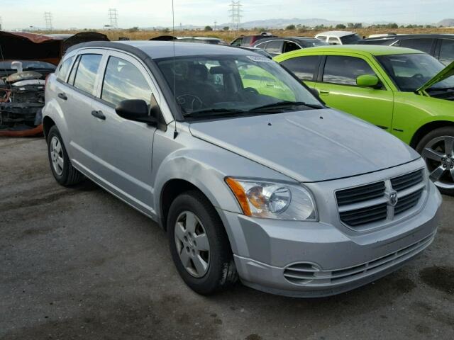 1B3HB28C88D581924 - 2008 DODGE CALIBER SILVER photo 1