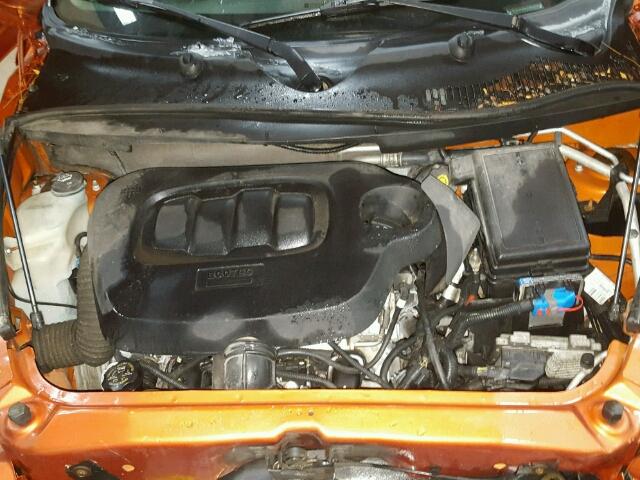 3GNDA23D78S570744 - 2008 CHEVROLET HHR LT ORANGE photo 7