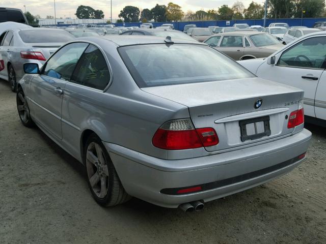 WBABV13474JT21920 - 2004 BMW 325 CI SUL SILVER photo 3