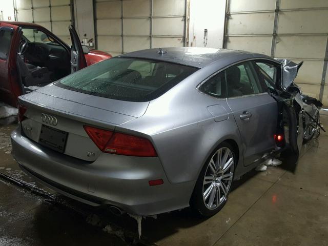 WAU2MAFC1FN038107 - 2015 AUDI A7 PRESTIG GRAY photo 4