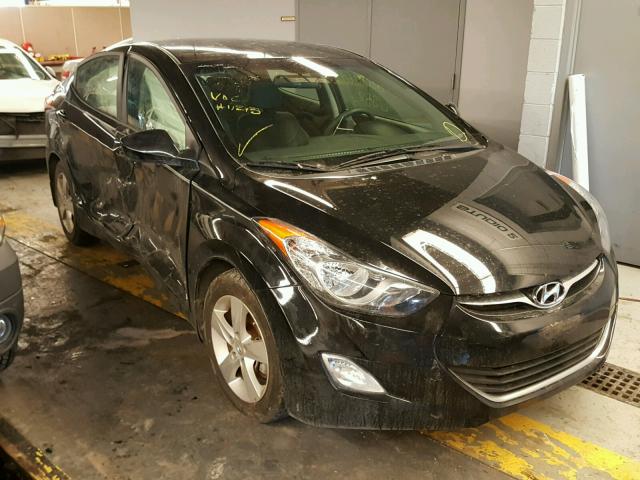 5NPDH4AE0DH189740 - 2013 HYUNDAI ELANTRA GL BLACK photo 1