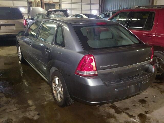 1G1ZT64805F217126 - 2005 CHEVROLET MALIBU MAX 灰色 照片 3