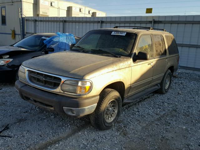 1FMZU63EX1ZA09478 - 2001 FORD EXPLORER X GOLD photo 2