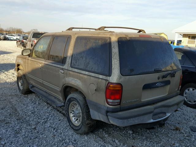 1FMZU63EX1ZA09478 - 2001 FORD EXPLORER X GOLD photo 3