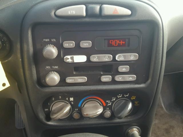 1G2NE52T41M562879 - 2001 PONTIAC GRAND AM S BURGUNDY photo 9