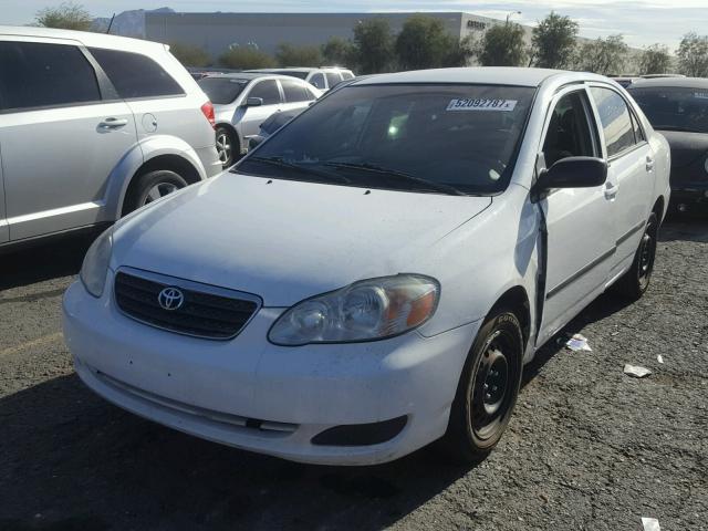 1NXBR32E18Z985305 - 2008 TOYOTA COROLLA CE WHITE photo 2