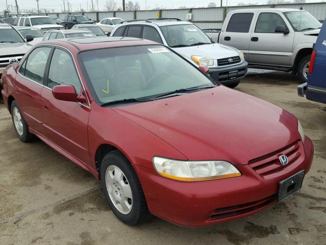 1HGCG165X2A023415 - 2002 HONDA ACCORD EX MAROON photo 1