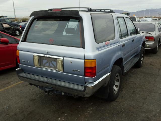 JT3VN29V1S0056103 - 1995 TOYOTA 4RUNNER VN BLUE photo 4