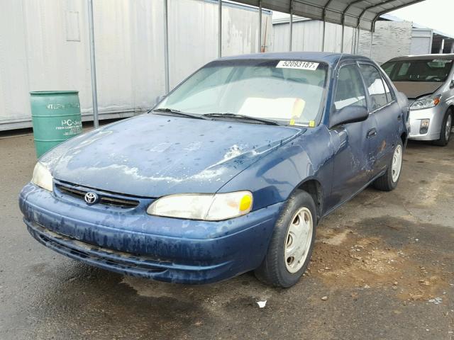 1NXBR12E4WZ103853 - 1998 TOYOTA COROLLA VE BLUE photo 2