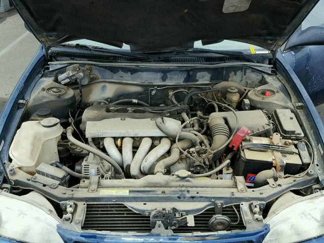 1NXBR12E4WZ103853 - 1998 TOYOTA COROLLA VE BLUE photo 7