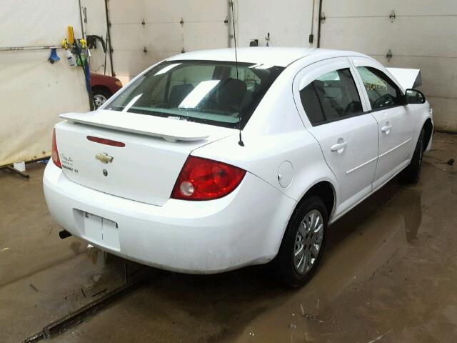 1G1AL55FX87233384 - 2008 CHEVROLET COBALT LT WHITE photo 4