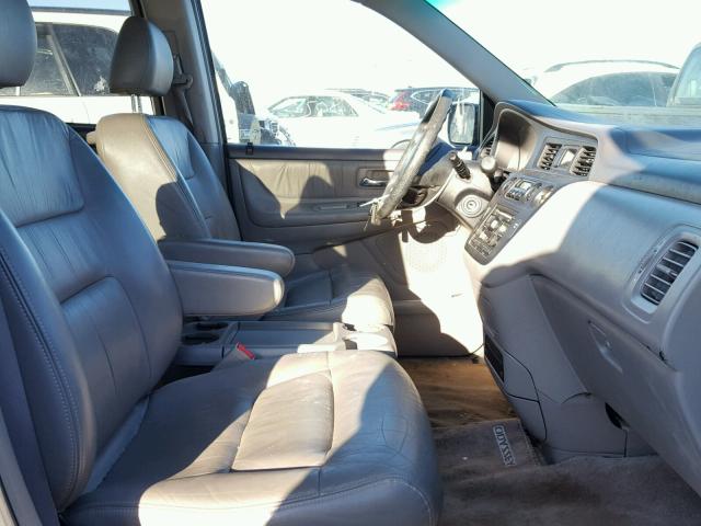 5FNRL18004B037730 - 2004 HONDA ODYSSEY EX BLUE photo 5