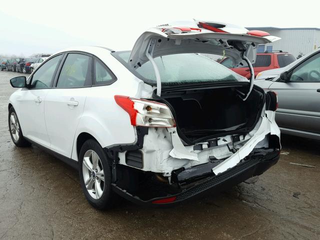 1FADP3F27DL367723 - 2013 FORD FOCUS SE WHITE photo 3