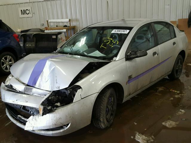 1G8AG52F53Z165552 - 2003 SATURN ION LEVEL GRAY photo 2