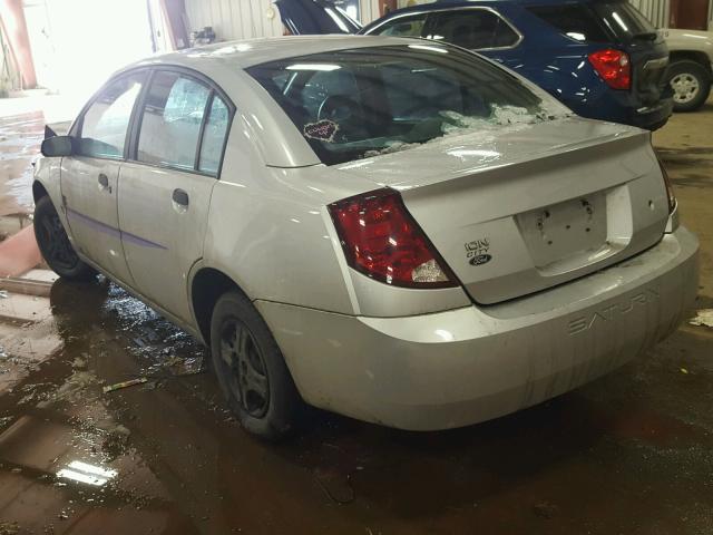 1G8AG52F53Z165552 - 2003 SATURN ION LEVEL GRAY photo 3