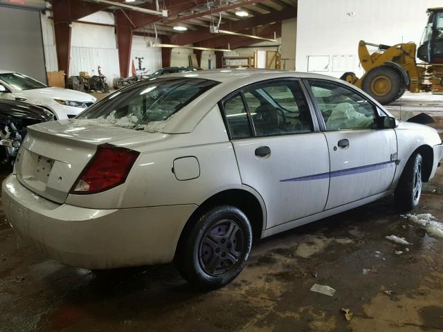 1G8AG52F53Z165552 - 2003 SATURN ION LEVEL GRAY photo 4