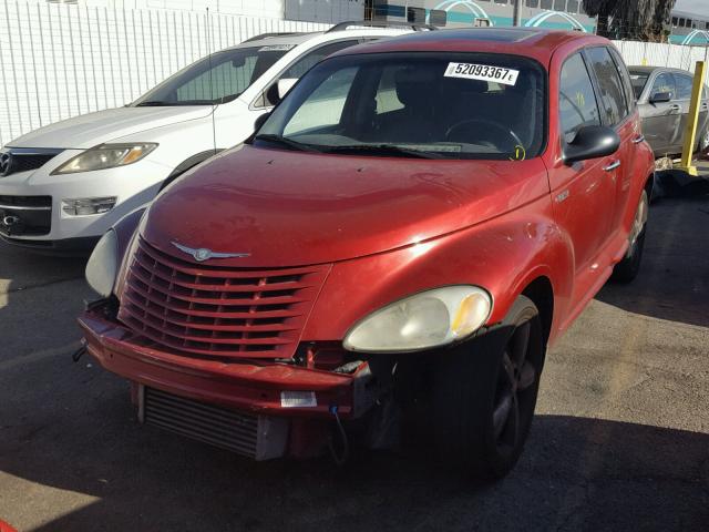 3C8FY78G33T518218 - 2003 CHRYSLER PT CRUISER RED photo 2