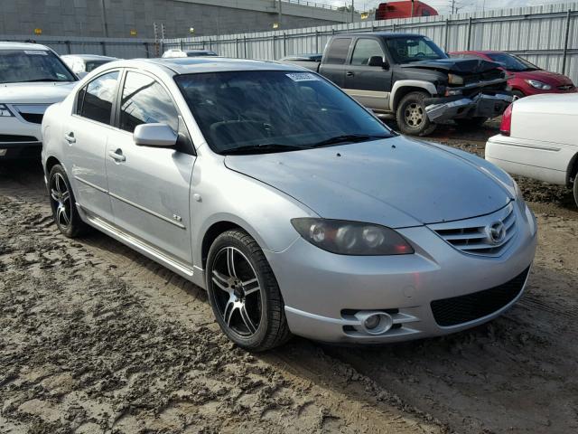 JM1BK323061536378 - 2006 MAZDA 3 S SILVER photo 1