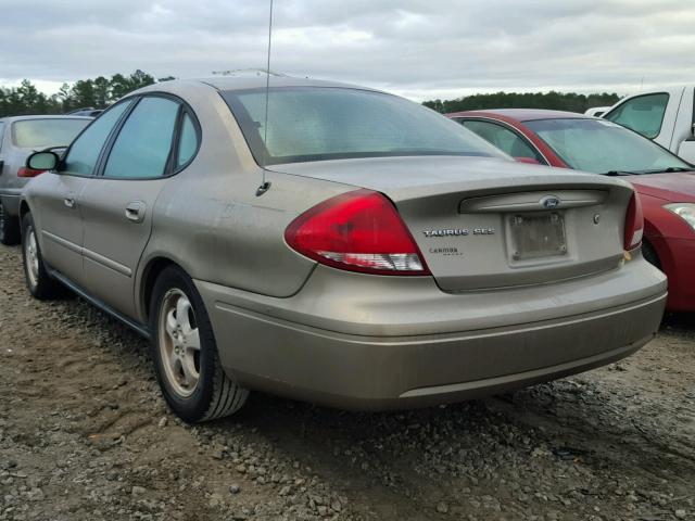 1FAFP55S54G152033 - 2004 FORD TAURUS SES TAN photo 3