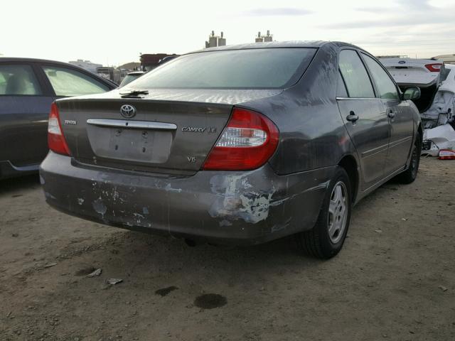 4T1BF32K63U551369 - 2003 TOYOTA CAMRY LE BROWN photo 4