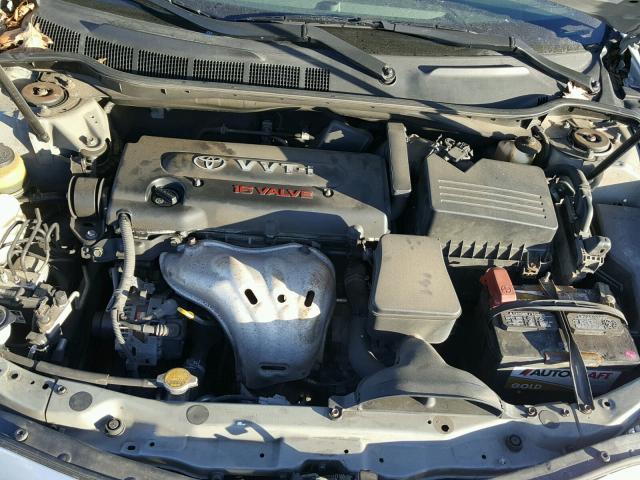 4T1BE46KX7U022631 - 2007 TOYOTA CAMRY NEW SILVER photo 7