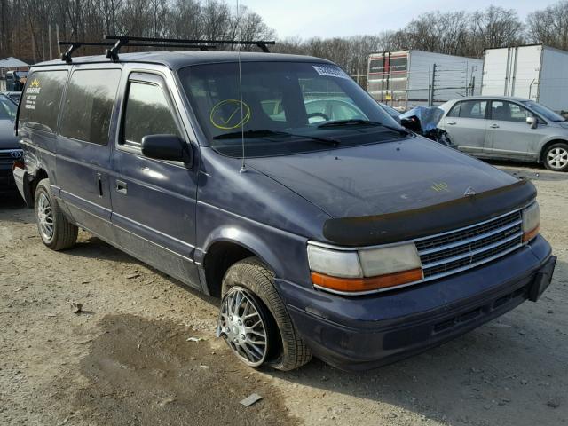 1P4GH44RXRX316982 - 1994 PLYMOUTH GRAND VOYA BLUE photo 1