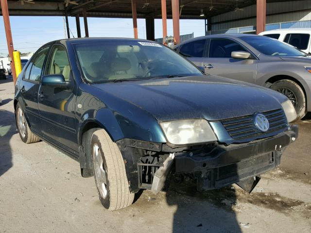 3VWSG29M81M067950 - 2001 VOLKSWAGEN JETTA GLS BLUE photo 1