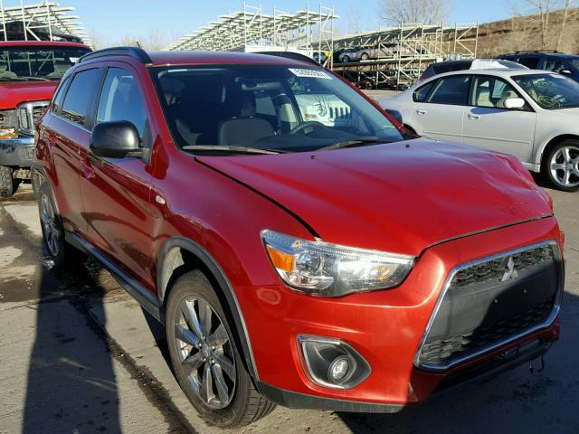 4A4AR5AU2DE023760 - 2013 MITSUBISHI OUTLANDER RED photo 1