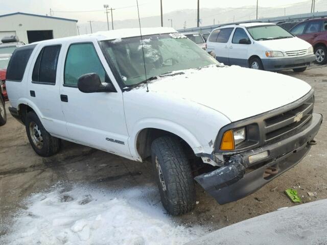 1GNDT13W7VK217398 - 1997 CHEVROLET BLAZER WHITE photo 1