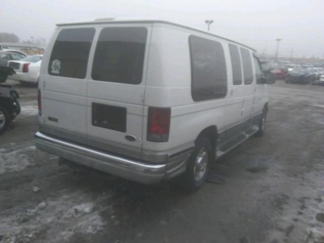 1FDRE14L64HA27290 - 2004 FORD ECONOLINE WHITE photo 4