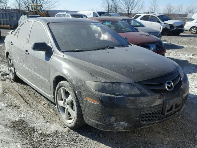 1YVHP80D265M41182 - 2006 MAZDA 6 S BLACK photo 1