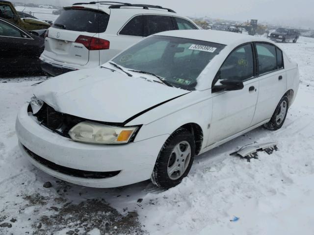 1G8AG52FX3Z150710 - 2003 SATURN ION LEVEL WHITE photo 2