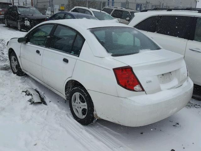 1G8AG52FX3Z150710 - 2003 SATURN ION LEVEL WHITE photo 3