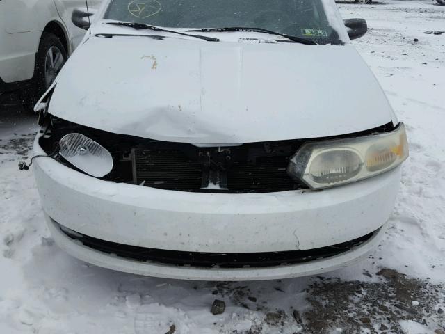 1G8AG52FX3Z150710 - 2003 SATURN ION LEVEL WHITE photo 9