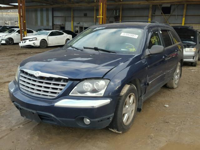 2C8GF68405R258165 - 2005 CHRYSLER PACIFICA T BLUE photo 2