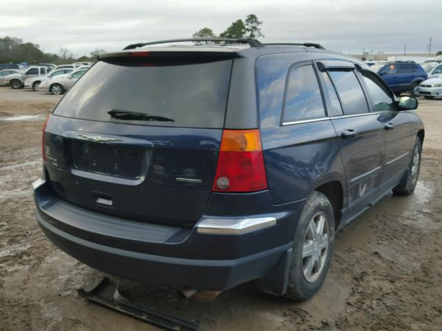 2C8GF68405R258165 - 2005 CHRYSLER PACIFICA T BLUE photo 4