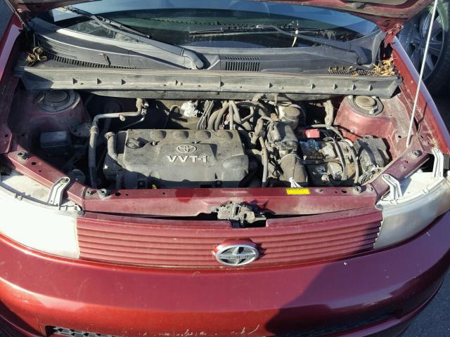 JTLKT324464088686 - 2006 SCION XB MAROON photo 7