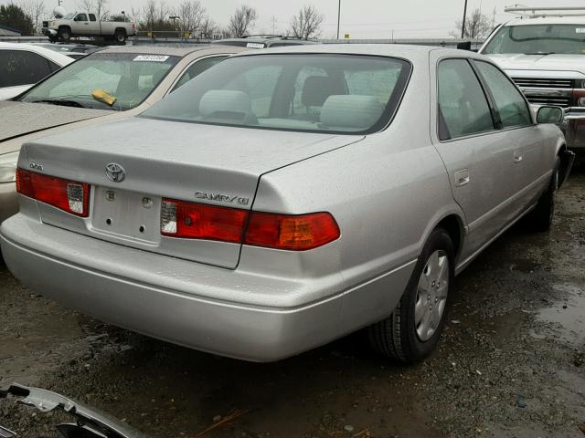 4T1BG22K71U774668 - 2001 TOYOTA CAMRY CE SILVER photo 4