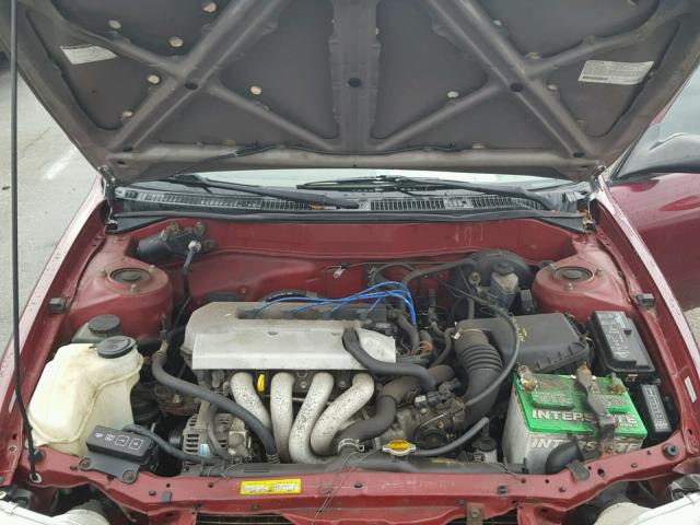 2T1BR12E6WC060201 - 1998 TOYOTA COROLLA VE MAROON photo 7