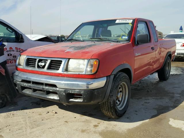 1N6DD26S5WC354515 - 1998 NISSAN FRONTIER K RED photo 2