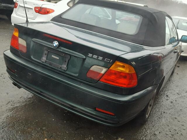 WBABR3345YEG02521 - 2000 BMW 323 CI GREEN photo 4