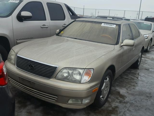 JT8BH28F5Y0180754 - 2000 LEXUS LS 400 GOLD photo 9