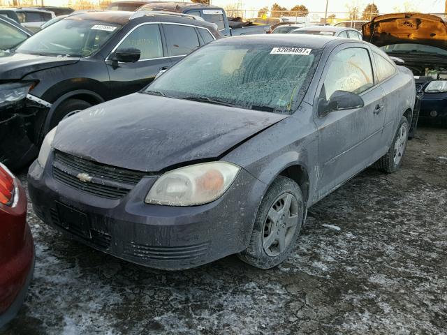 1G1AK15F567783780 - 2006 CHEVROLET COBALT LS GRAY photo 2