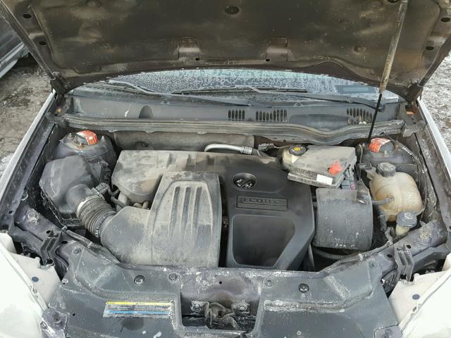 1G1AK15F567783780 - 2006 CHEVROLET COBALT LS GRAY photo 7