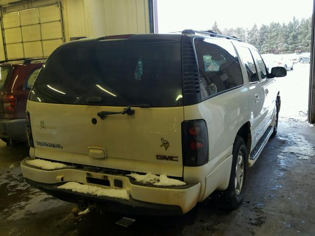 1GKFK66U43J266108 - 2003 GMC YUKON XL D WHITE photo 4