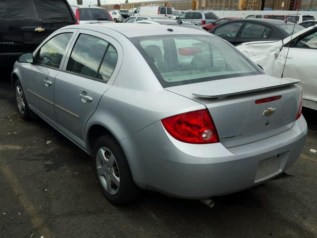 1G1AL58F787190196 - 2008 CHEVROLET COBALT LT SILVER photo 3