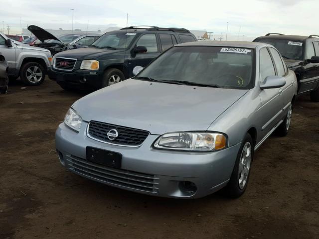 3N1CB51D33L800081 - 2003 NISSAN SENTRA XE SILVER photo 2